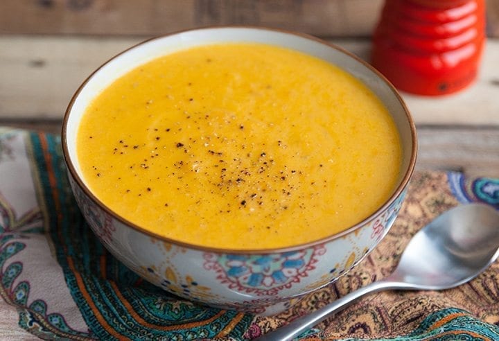 Carrot And Coconut Soup