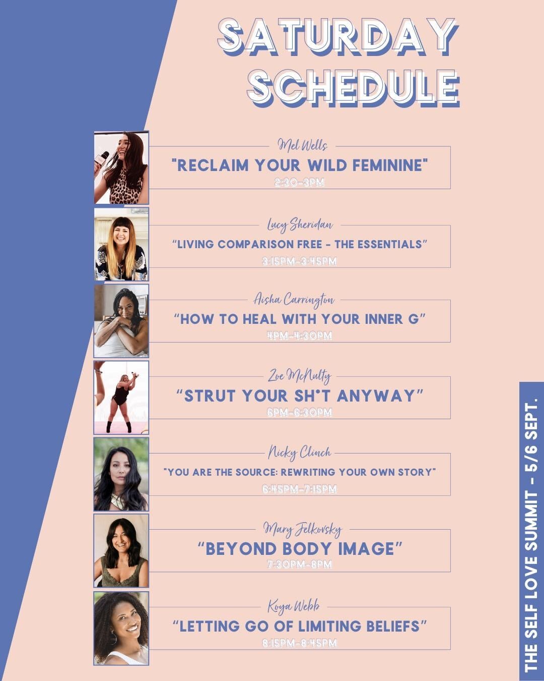 SATURDAY SCHED.